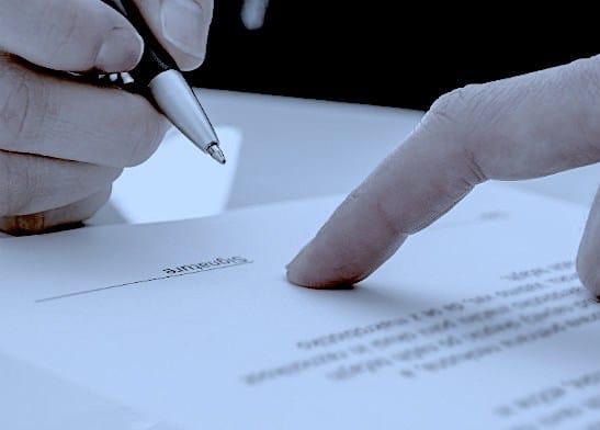 enduring power of attorney template signature