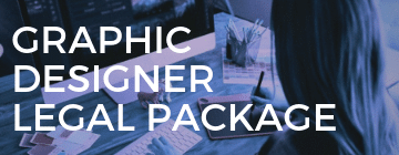 image of graphic designer legal package
