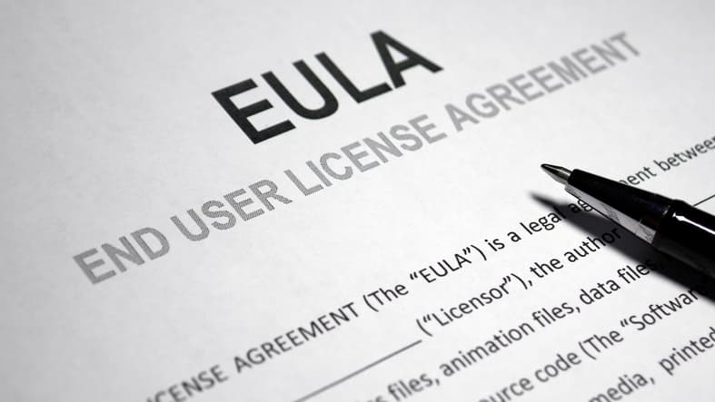 app legal package eula