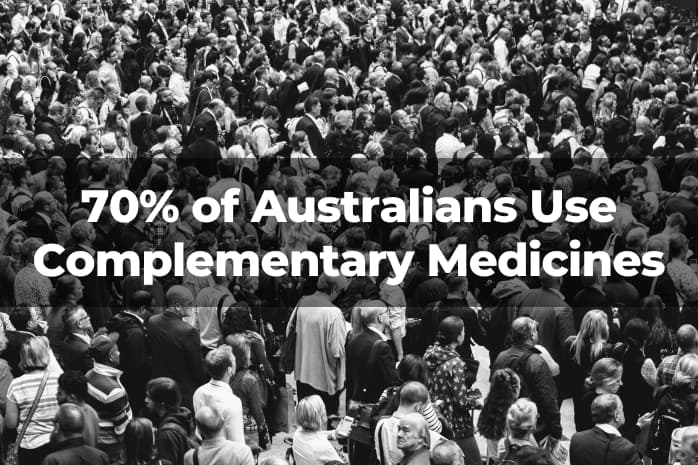 70% of australians use complementary medicines