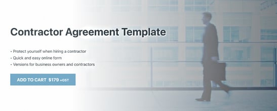 online business legal templates for hiring contractors