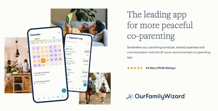 co-parenting apps can help maintain healthy relationships with your ex